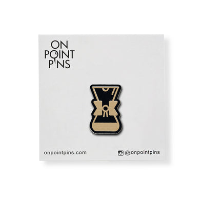 Coffee Collection: Chemex Coffee Maker Lapel Enamel Pin