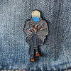 Bernie Sanders Mittens Meme Lapel Enamel Pin