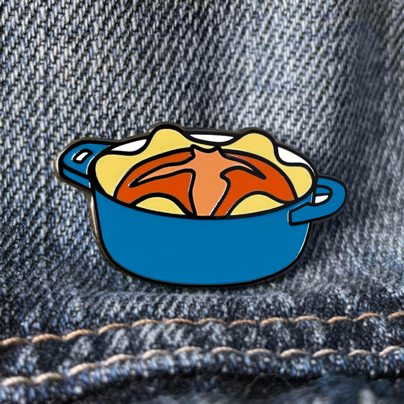 Davenly: Sourdough Bread Lapel Enamel Pin