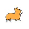 Kela Designs: Charles The Corgi Lapel Enamel Pin