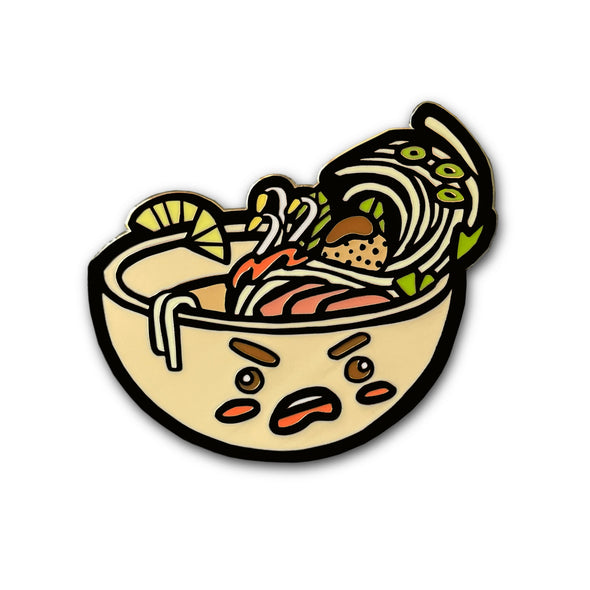 Stacy Nguyen: Pho Lapel Enamel Pin