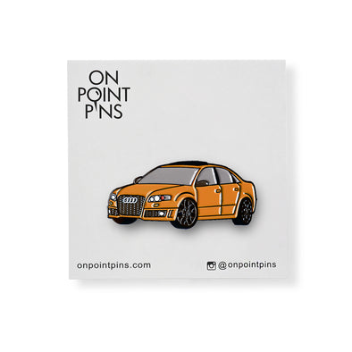 RS4 (Orange) Car Lapel Enamel Pin
