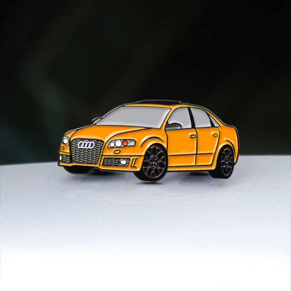 RS4 (Orange) Car Lapel Enamel Pin