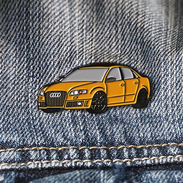 RS4 (Orange) Car Lapel Enamel Pin