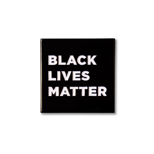 Black Lives Matter (BLM) Lapel Enamel Pin | Charity Fundraiser