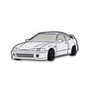 Type R (White) Car Lapel Enamel Pin