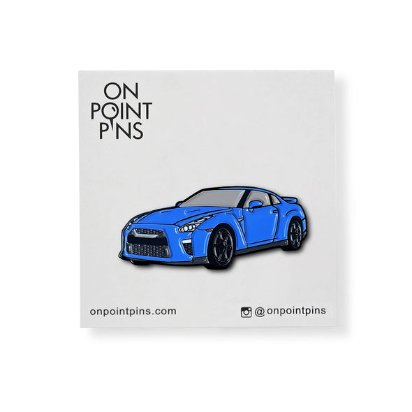 R35 (Blue) Car Lapel Enamel Pin