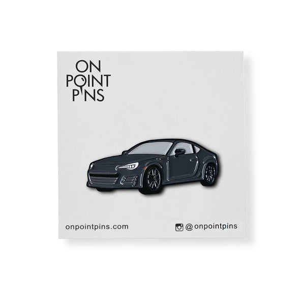 BRZ 2nd Gen (Gray) Car Lapel Enamel Pin