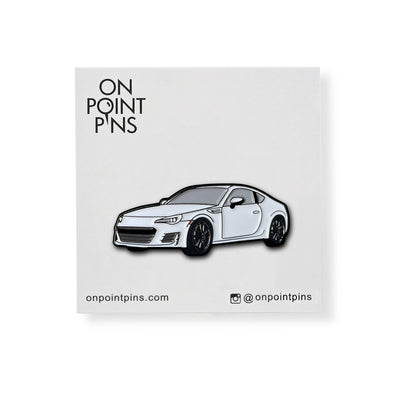 BRZ 2nd Gen (Crystal White Pearl) Car Lapel Enamel Pin