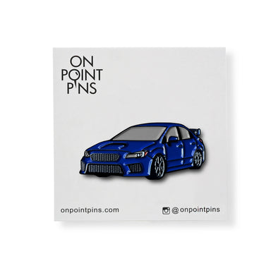 WRX STI 4th Gen (Dark Blue) Car Lapel Enamel Pin