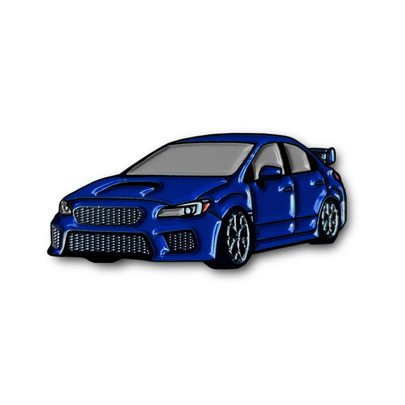 WRX STI 4th Gen (Dark Blue) Car Lapel Enamel Pin