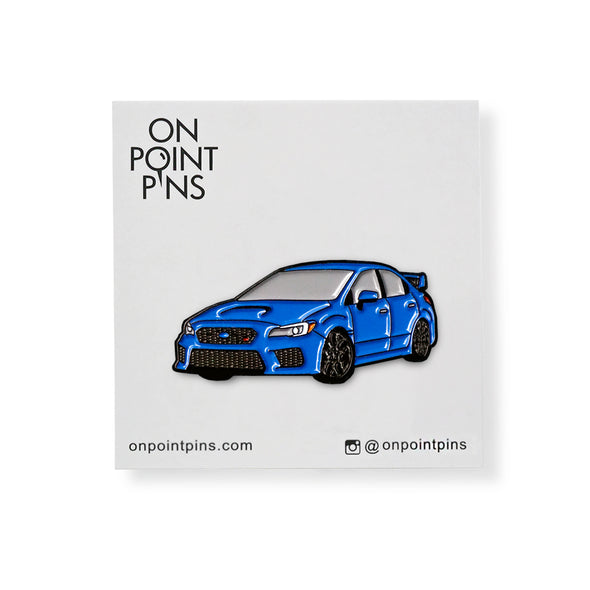 WRX STI 4th Gen (WR Blue) Car Lapel Enamel Pin