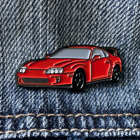 MK4 (Red) Car Lapel Enamel Pin