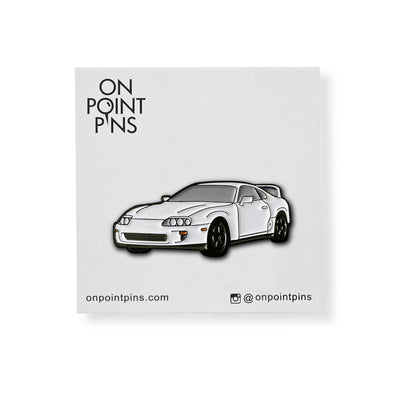 MK4 (White) Car Lapel Enamel Pin