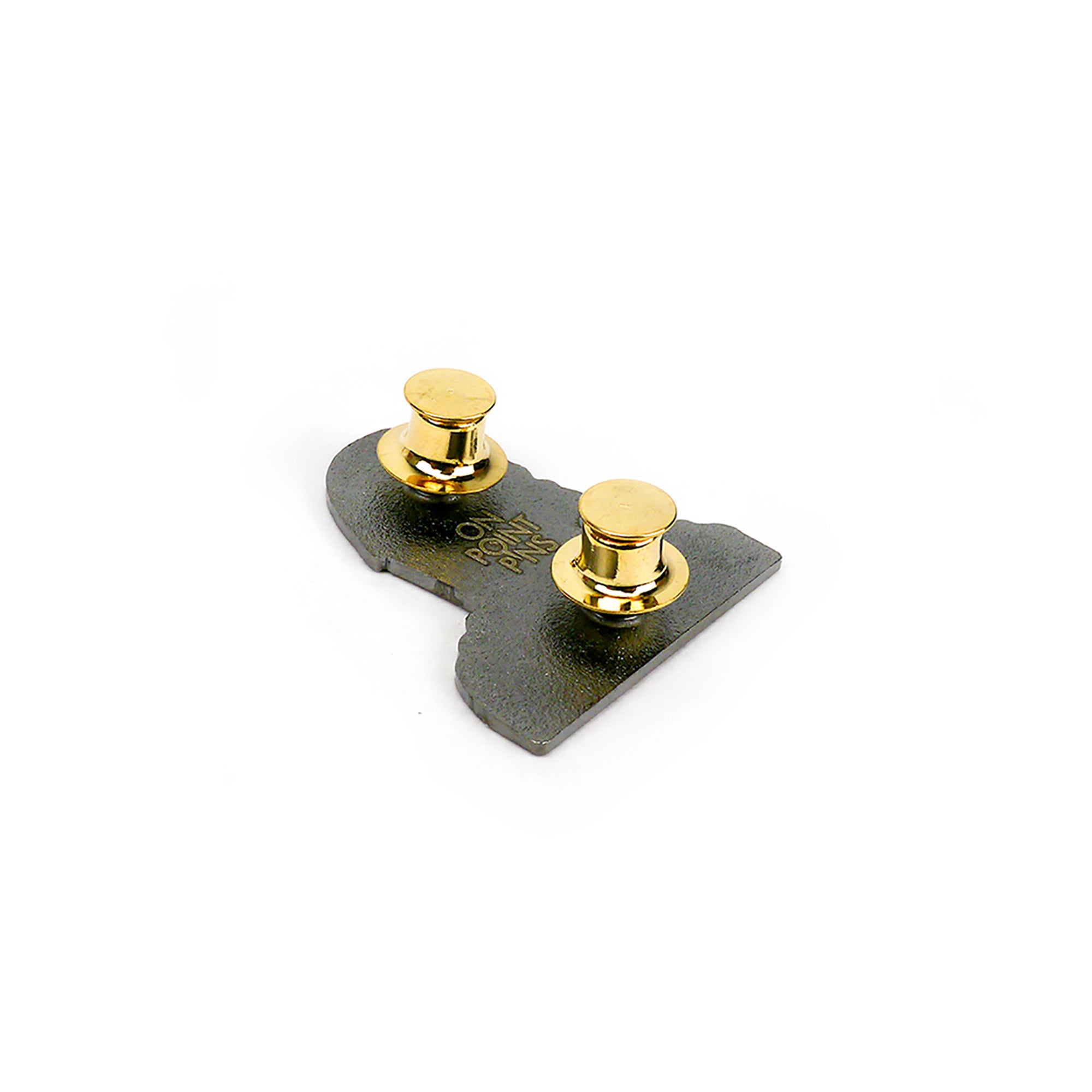 Gold Deluxe Locking Pin Backs (Backing Clasp) for Enamel Pins | Pack o ...