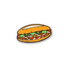 Vietnam: Banh Mi Sandwich Lapel Enamel Pin