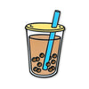 Boba Bubble Milk Tea Lapel Enamel Pin