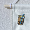 Boba Bubble Milk Tea Lapel Enamel Pin