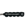 'Stand Together' Raised Fists Emoji Soft PVC Keychain | Black Lives Matter Charity Fundraiser
