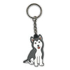 Husky Puppy Soft PVC Keychain