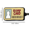 Simp Card Meme Soft PVC Keychain