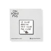 If You're Reading This You're Too Close Drake Meme Lapel Enamel Pin