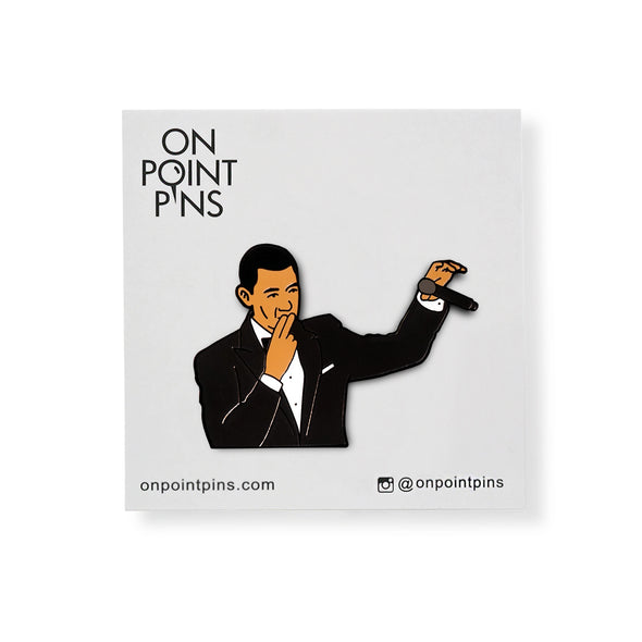 President Barack Obama Mic Drop Meme Lapel Enamel Pin