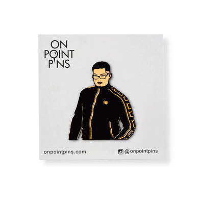 Tough Guy Meme Lapel Enamel Pin 