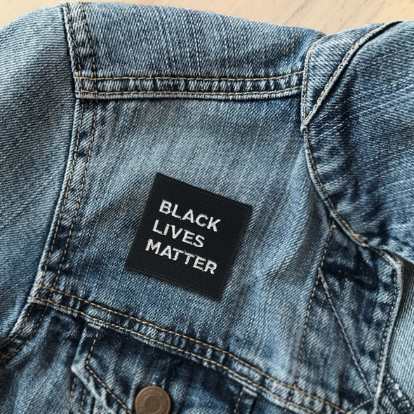 Black Lives Matter: BLM Iron On Patch