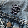 Stop Asian Hate: #StopAsianHate Iron On Patch