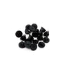 Black Rubber Clutches (Backings Clasp) for Enamel Pin | Pack of 20