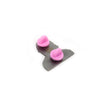Pink Rubber Clutches (Backings Clasp) for Enamel Pin | Pack of 20