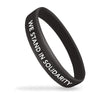 Stop Asian Hate Silicone Wristband