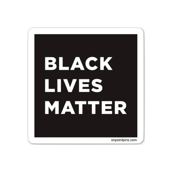Black Lives Matter (BLM) Cut Vinyl Sticker | Black Lives Matter Charity Fundraiser