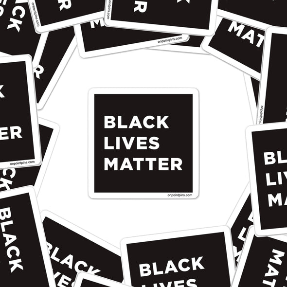 Black Lives Matter (BLM) Cut Vinyl Sticker | Black Lives Matter Charity Fundraiser