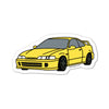 Type R (Yellow) Car Die Cut Vinyl Sticker