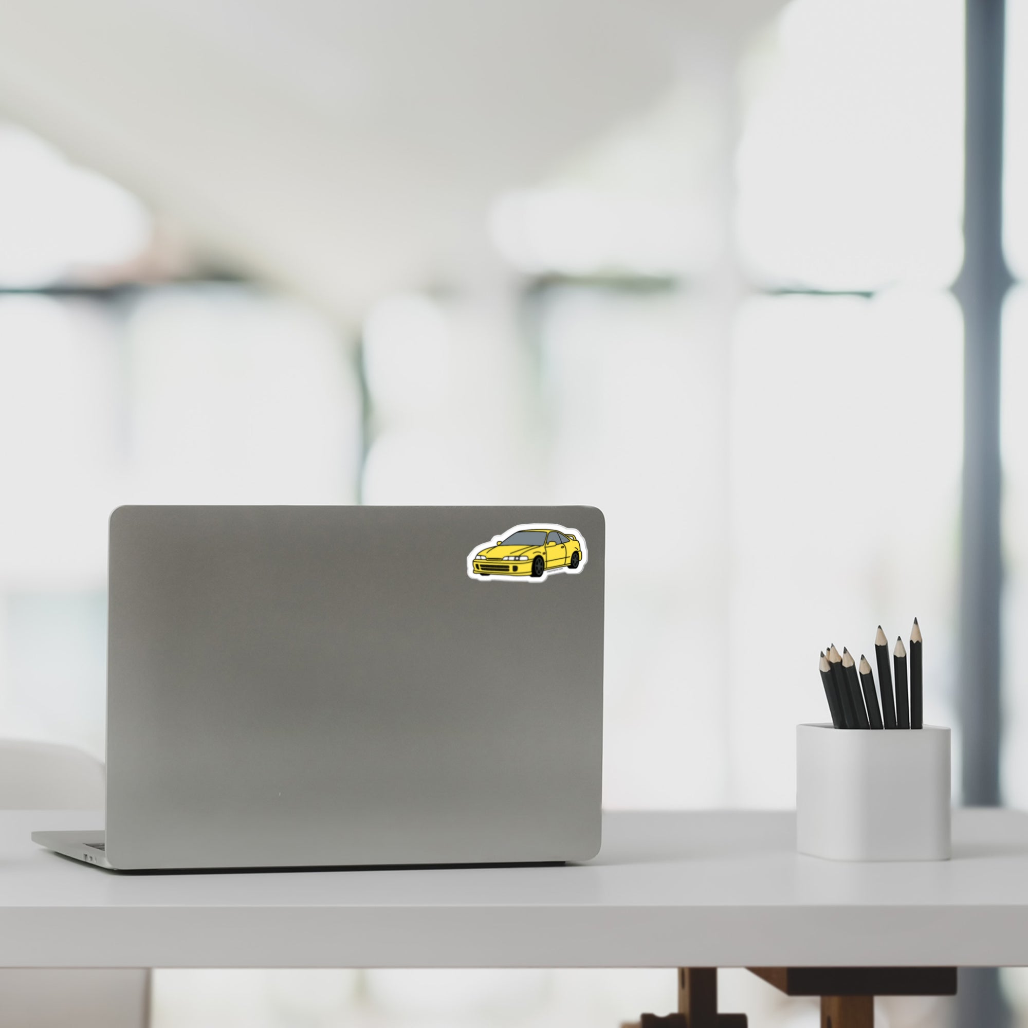 Yellow R Sticker Type R (Yellow) Car Die Cut Vinyl Sticker – On Point Pins