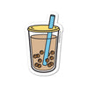 Boba Bubble Milk Tea Die Cut Vinyl Sticker