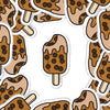 Brown Sugar Boba Ice Cream Bar Popsicle Die Cut Vinyl Sticker