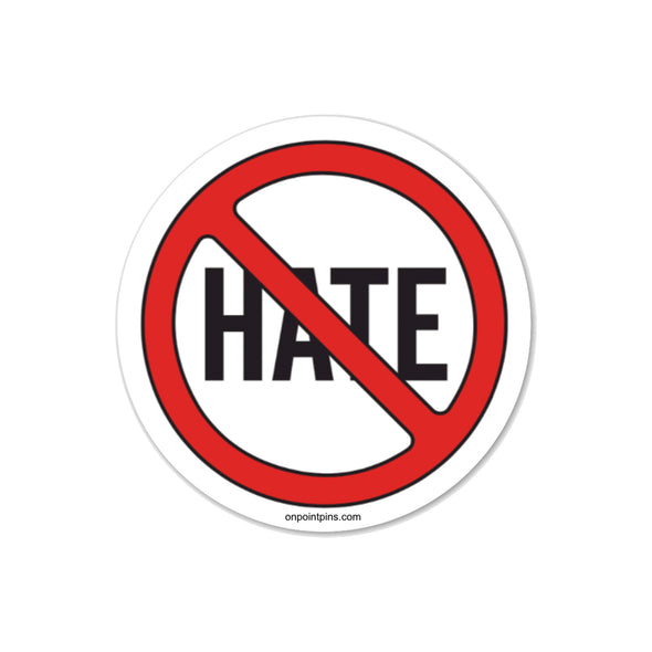 Stop Asian Hate | Stop Hate Cut Vinyl Sticker