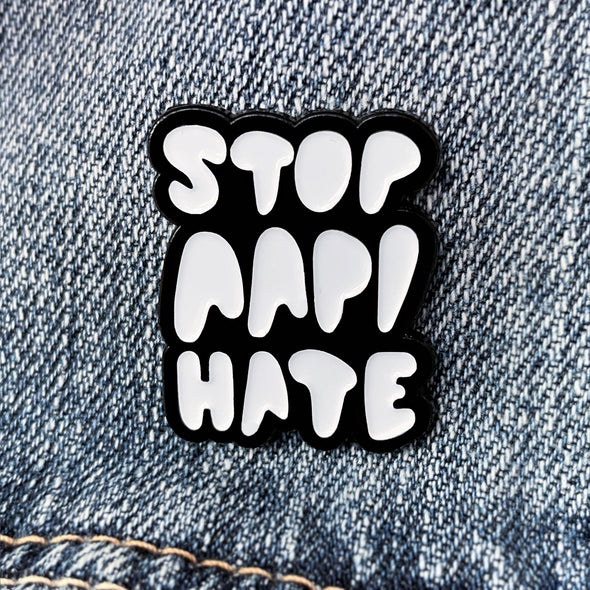 Stop Asian Hate | Stop AAPI Hate Lapel Enamel Pin