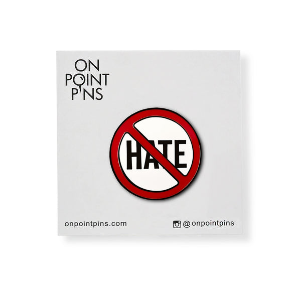 Stop Asian Hate | Stop Hate Lapel Enamel Pin