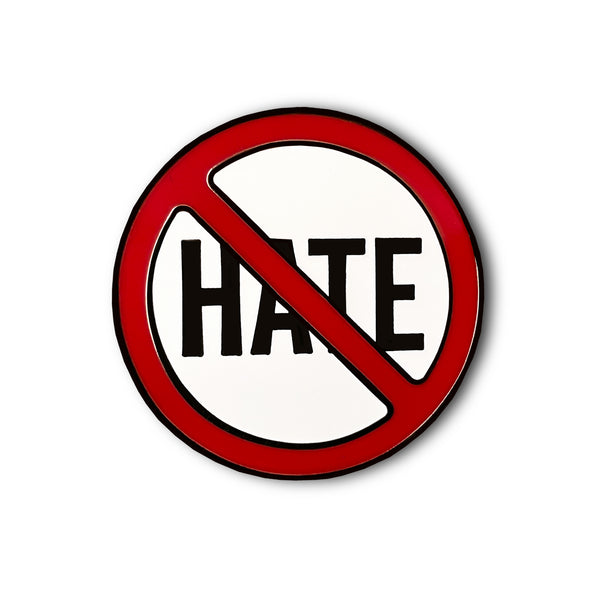 Stop Asian Hate | Stop Hate Lapel Enamel Pin