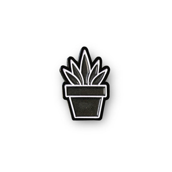 Minimalist Succulent Lapel Enamel Pin