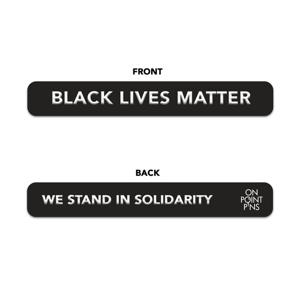 Black Lives Matter (BLM) Silicone Wristband Charity Fundraiser